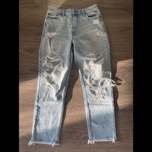 Abercrombie Annie High Rise Girlfriend Jeans